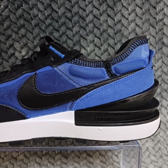 Nike Waffle One Racer Blue Men\'s Walking Running Sneakers Shoes Size 10.5